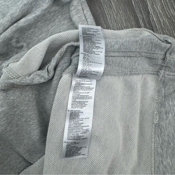 Reiss Jetta Grey Marl Jersey Sweater Dress Size M Minimalist Workwear - Picture 10 of 16